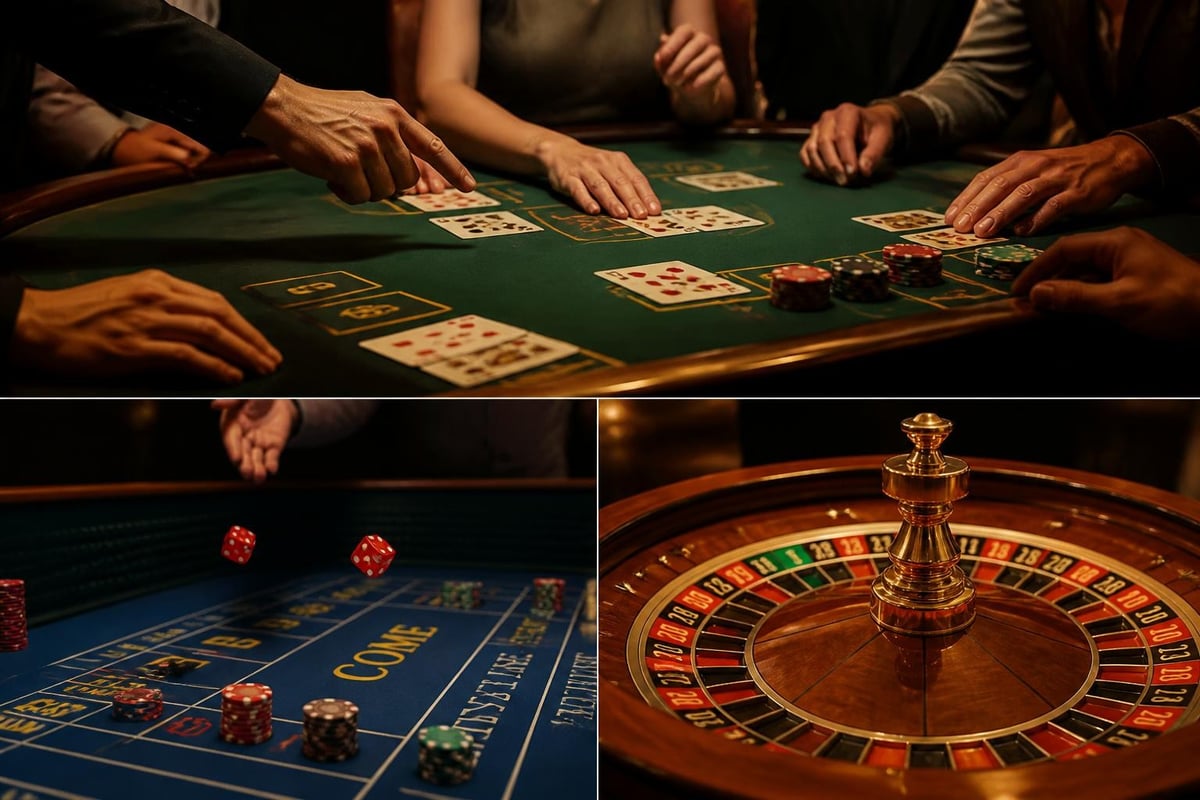 Table game categories