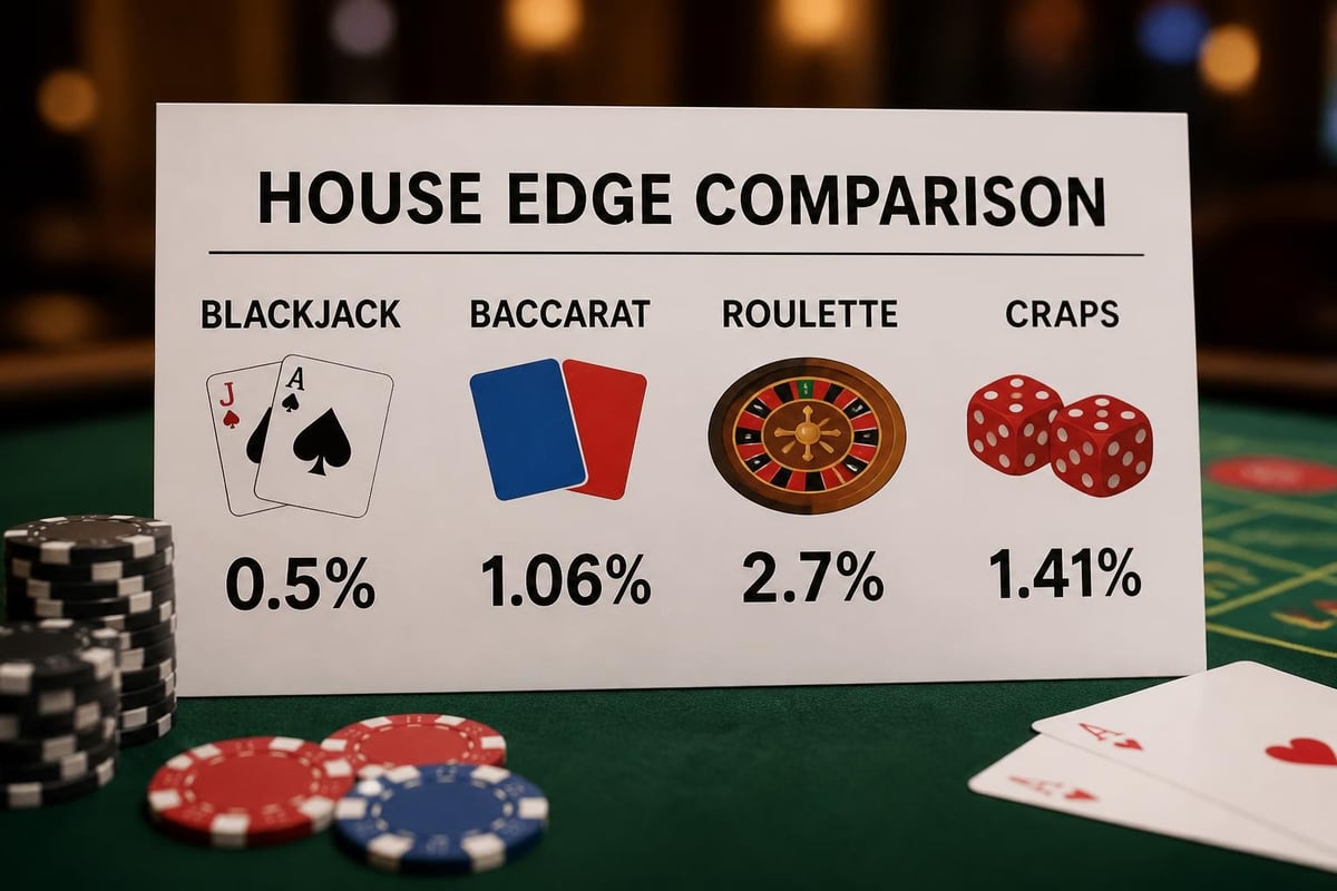 House edge comparison