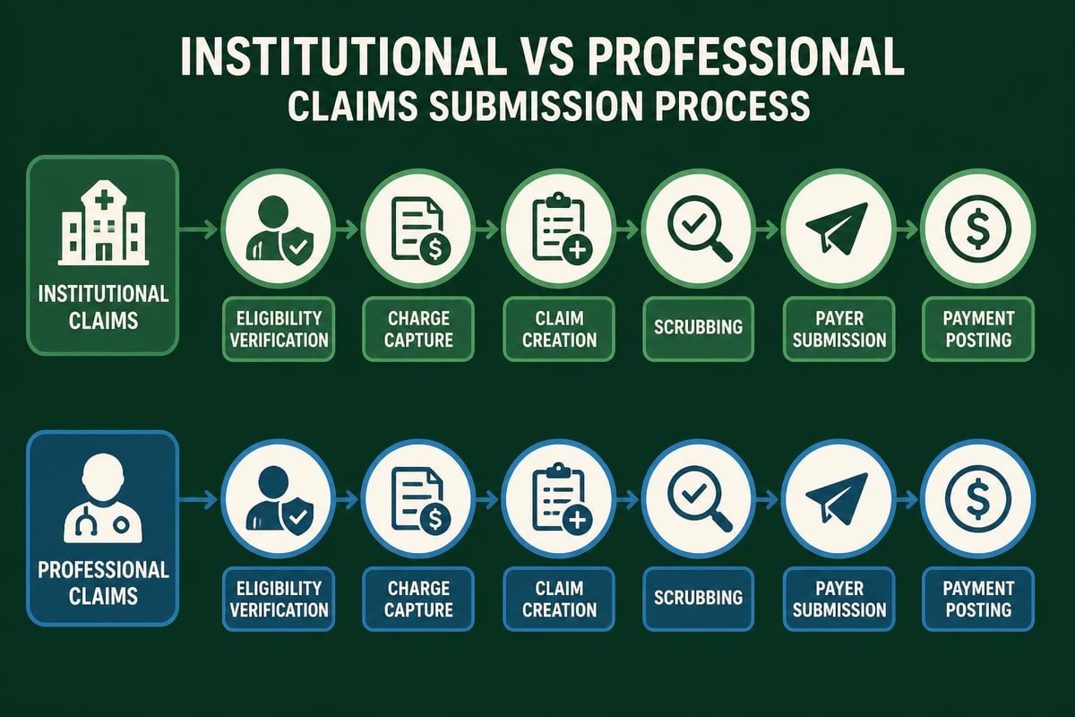 Claims processing workflow