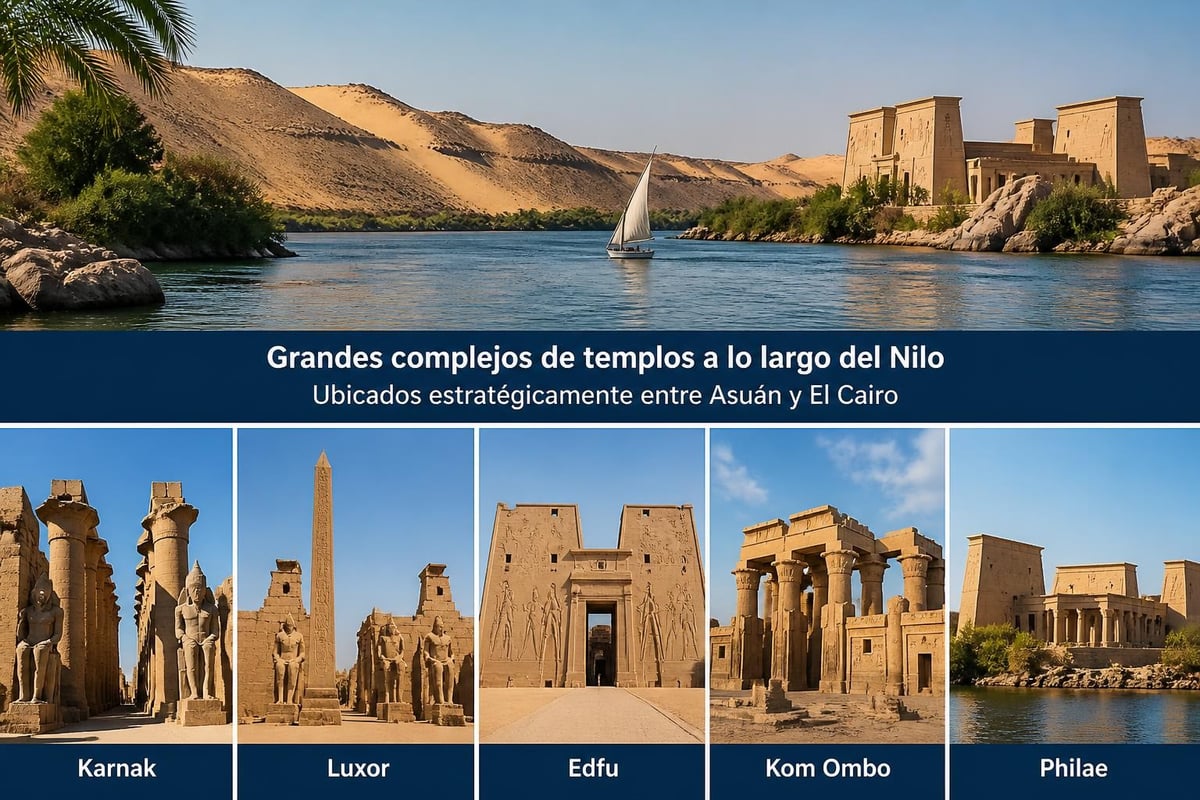 Templos principales del Nilo