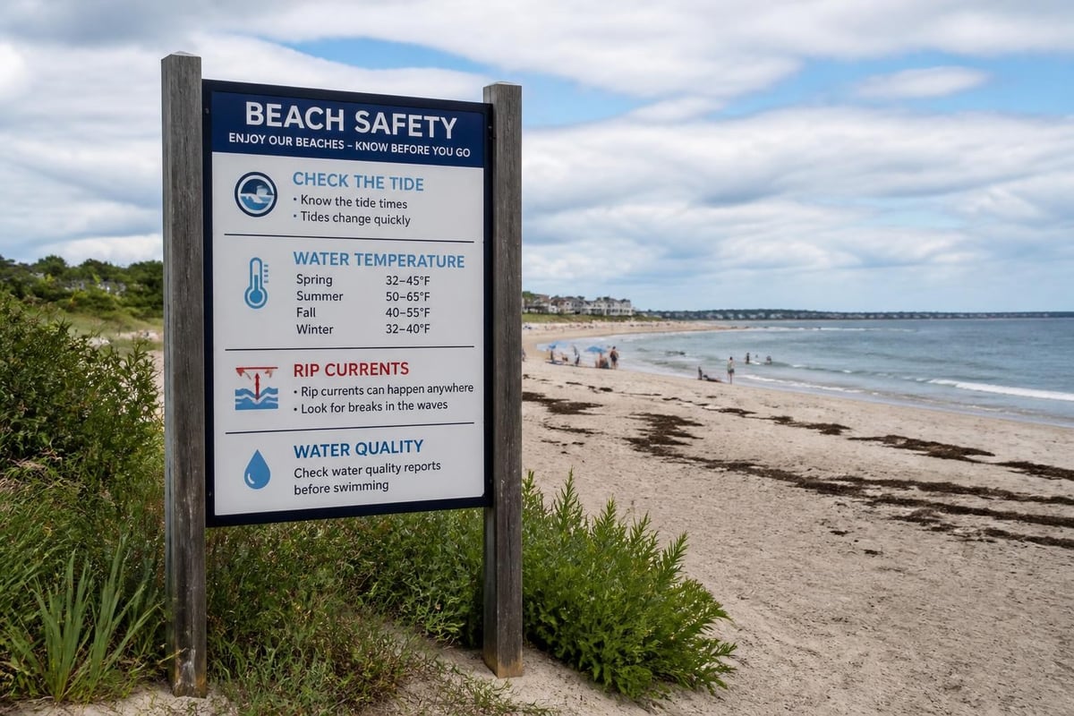 Maine beach safety factors