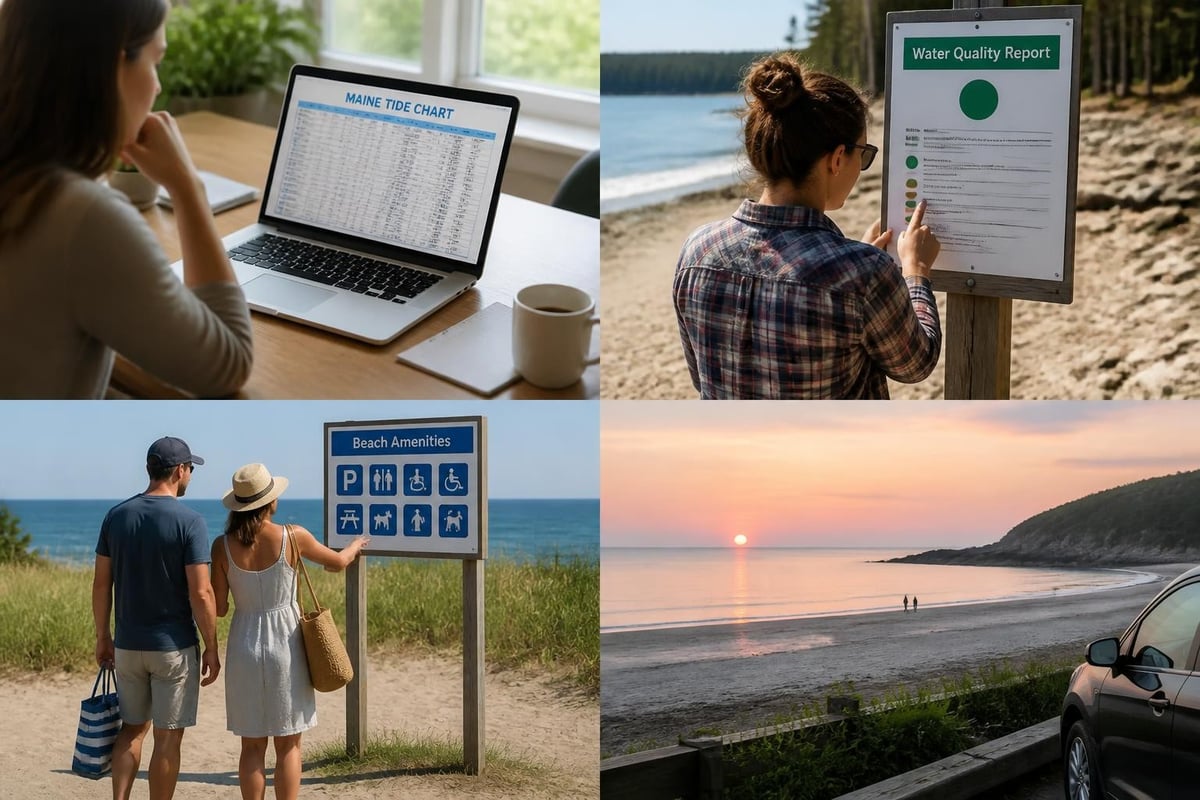 Planning a Maine beach day