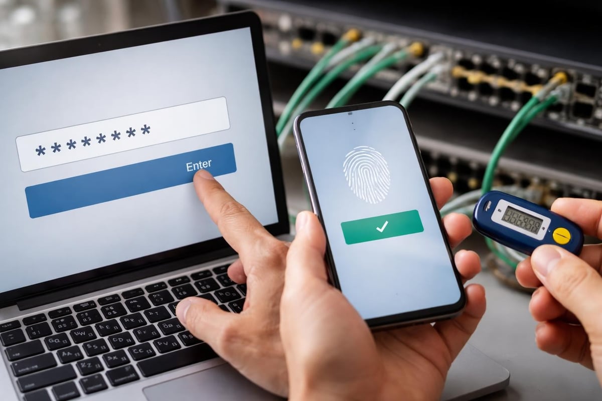 Multi-layered authentication process