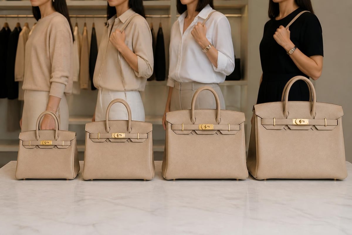 Birkin size comparison