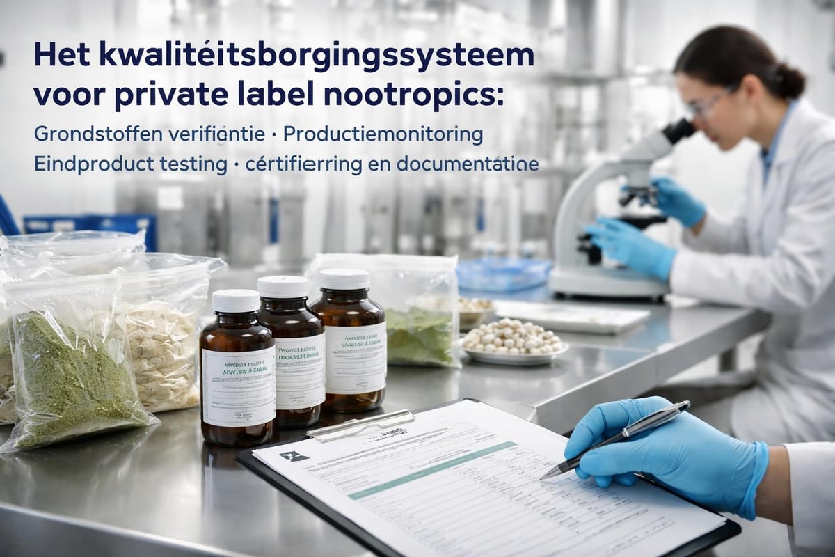 Nootropics kwaliteitscontrole