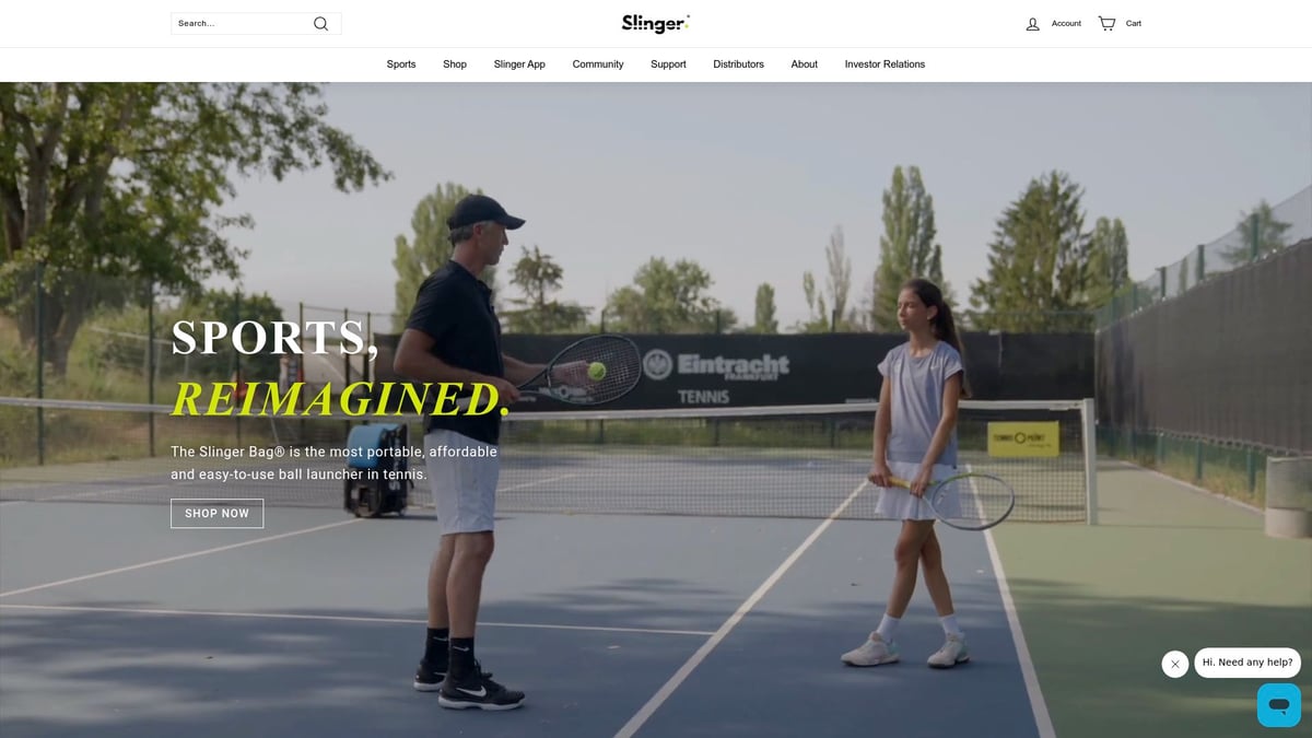 10 Brilliant Gift Ideas for Tennis Players in 2026 - Slinger Bag Portable Tennis Ball Launcher