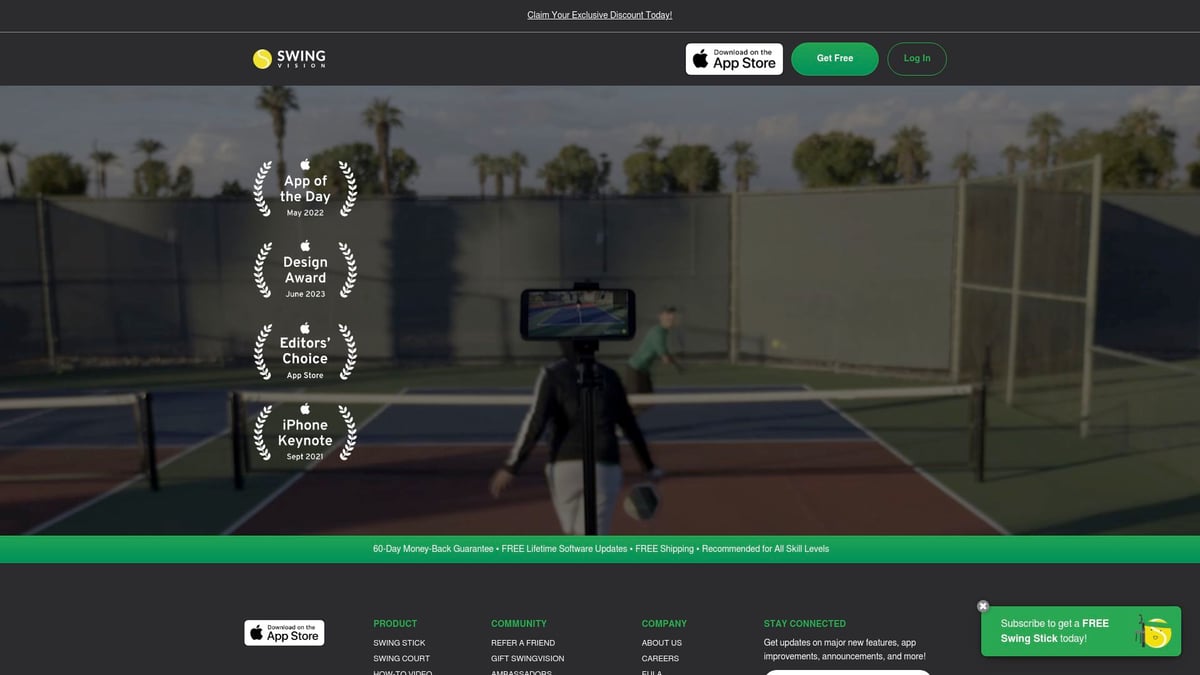 10 Brilliant Gift Ideas for Tennis Players in 2026 - SwingVision Tennis AI App Subscription