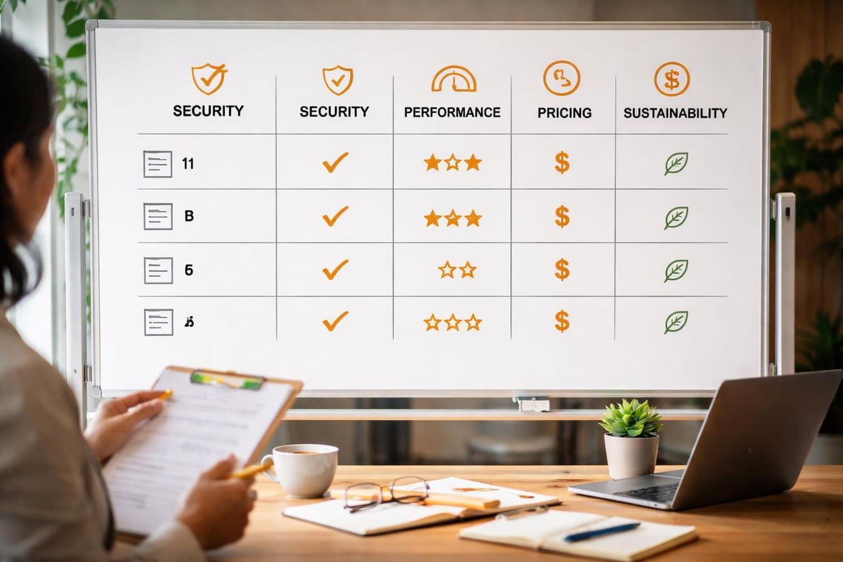 Storage provider evaluation