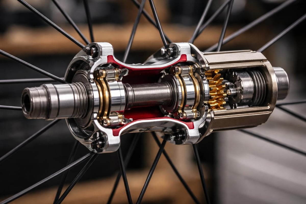Bike hub internal components