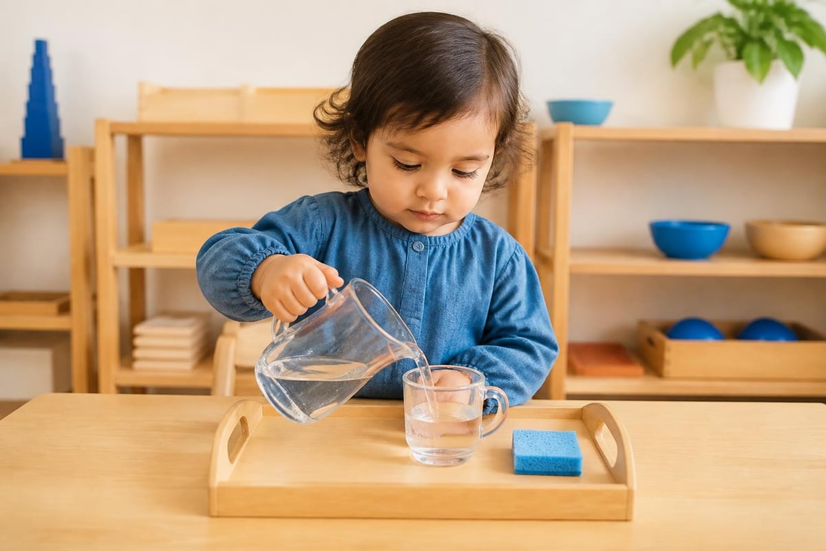 Toddler Montessori activities