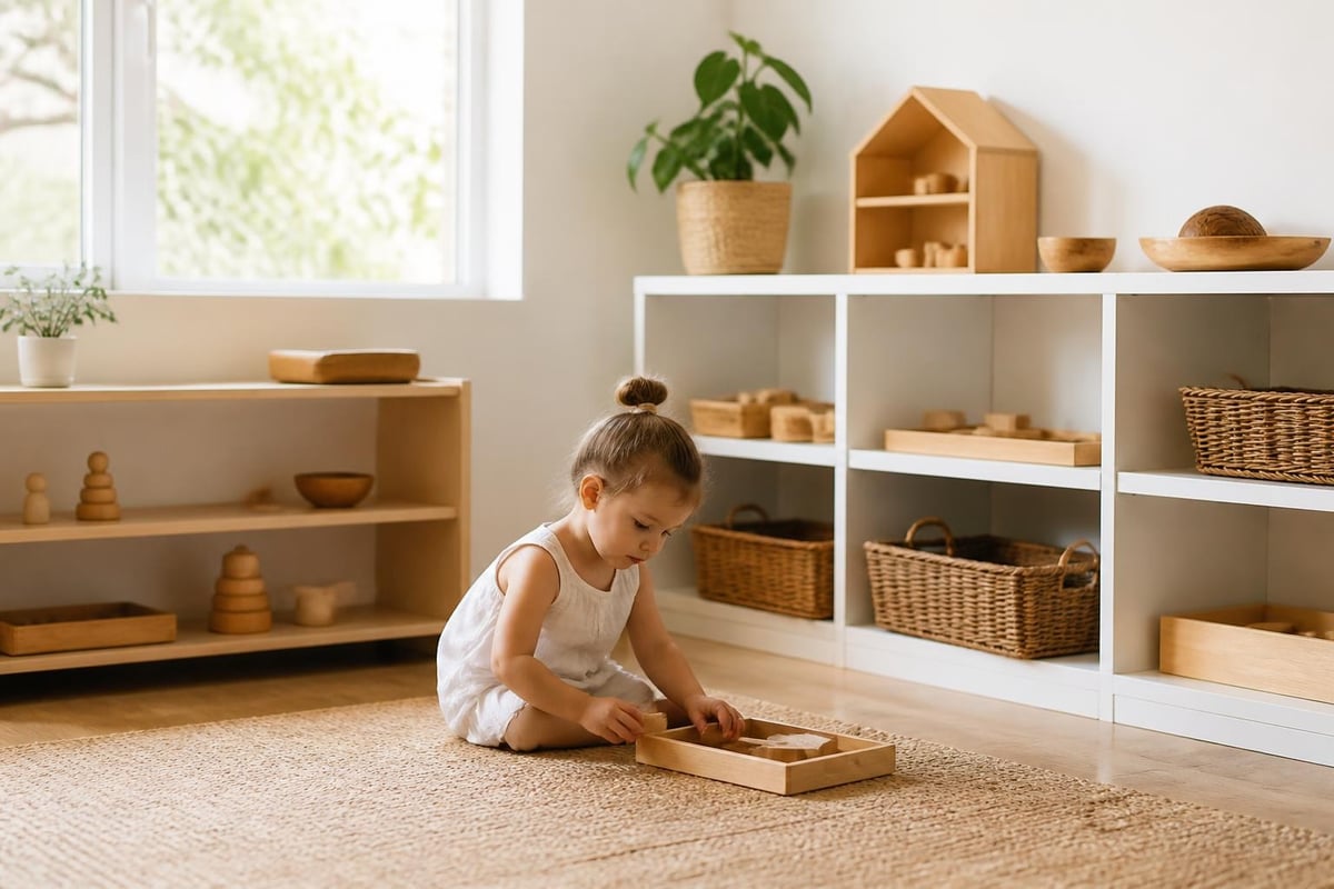 Montessori home setup