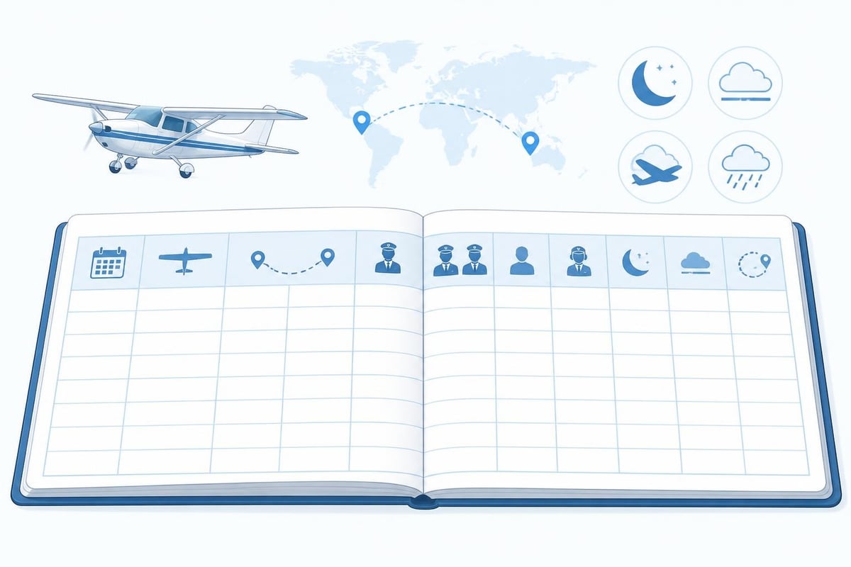 Standard logbook columns
