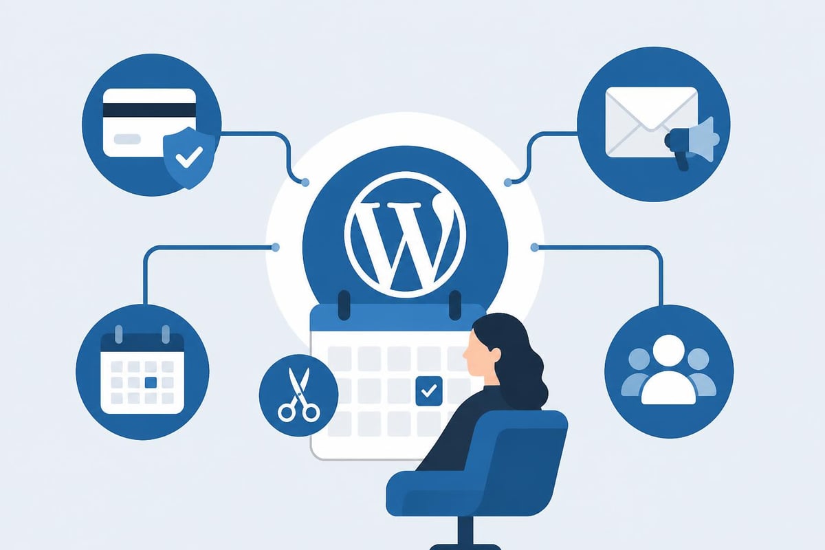 WordPress booking plugin integration architecture