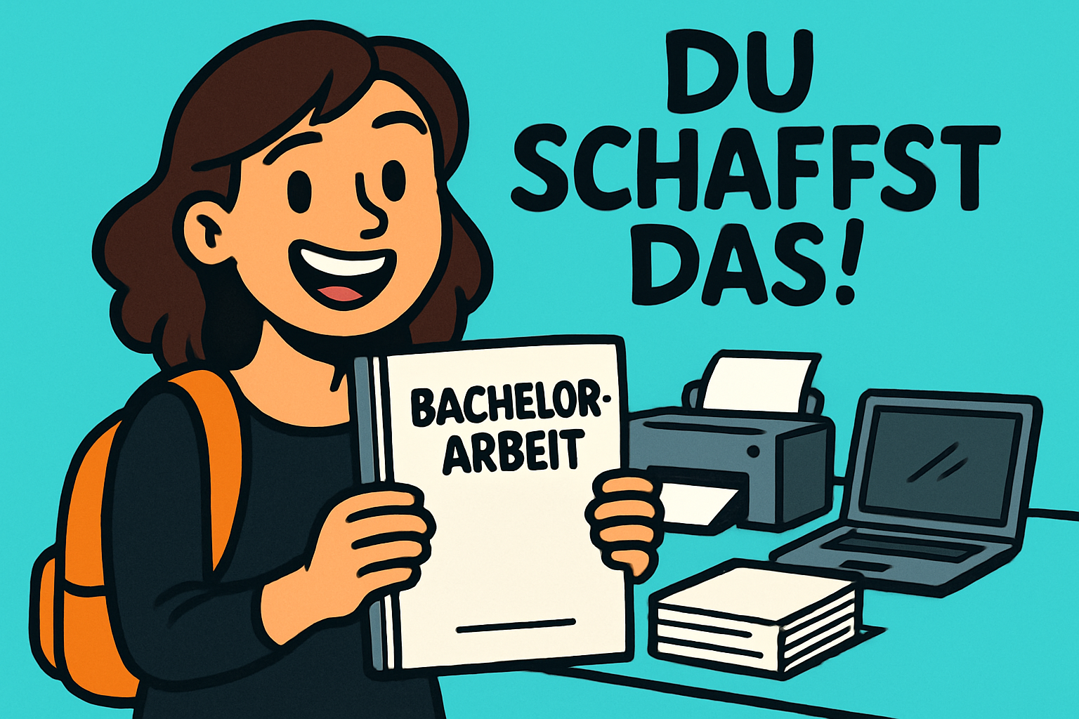 Vorbereitung: Bachelorarbeit für die Leimbindung optimal gestalten
