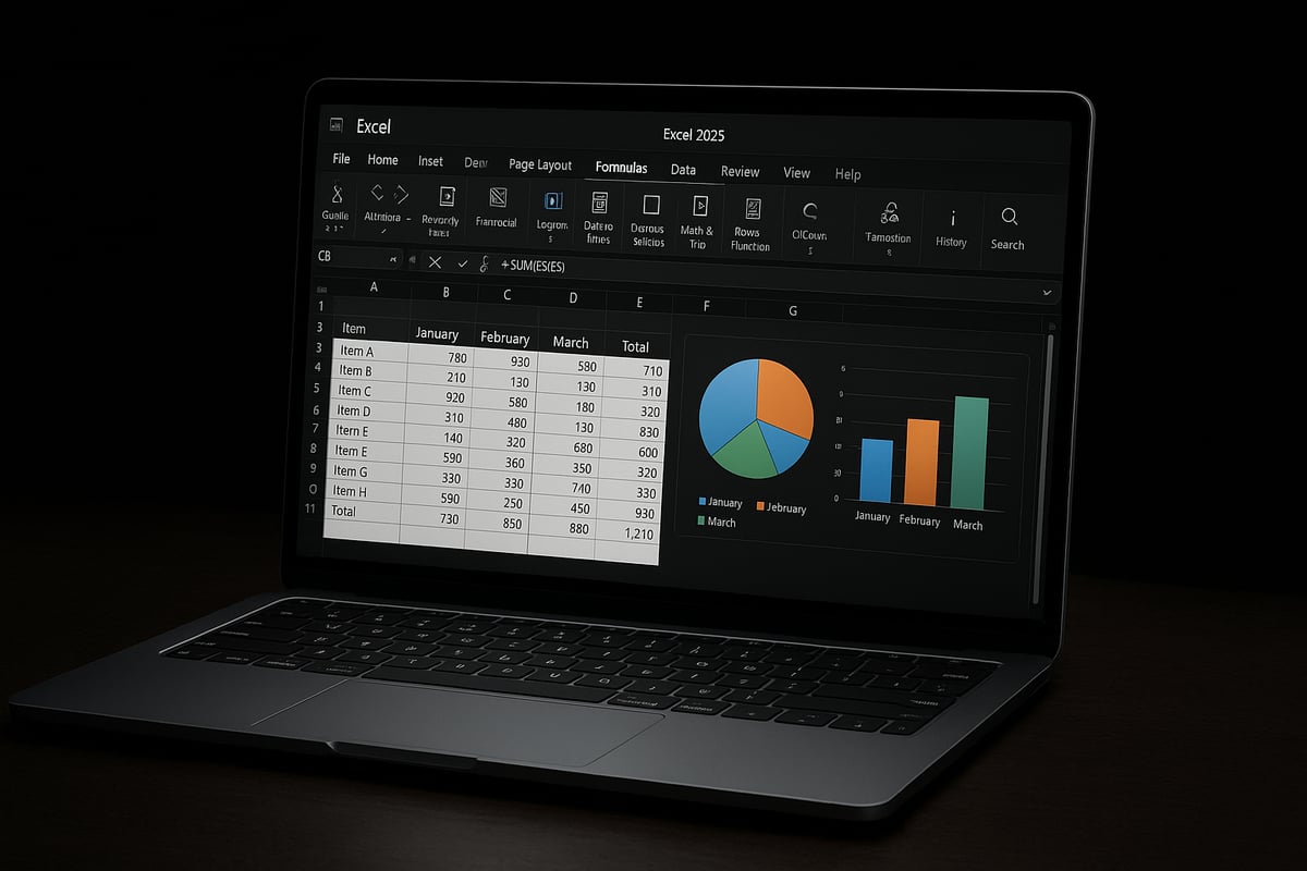Step-by-Step Guide: Creating an Excel Spreadsheet in 2025