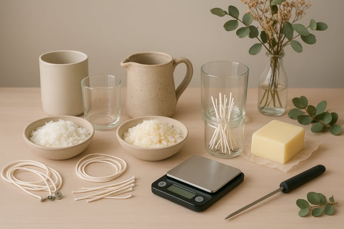 Essential Materials & Tools for Modern Candle Artisans