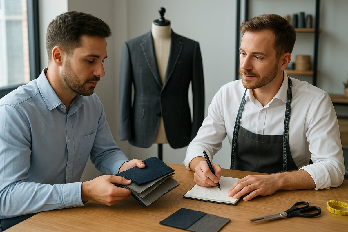 Der Prozess der maßgefertigten Kleidung: Schritt für Schritt