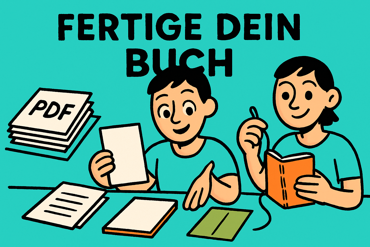 Schritt-für-Schritt-Anleitung: Buch binden lassen oder selbst binden