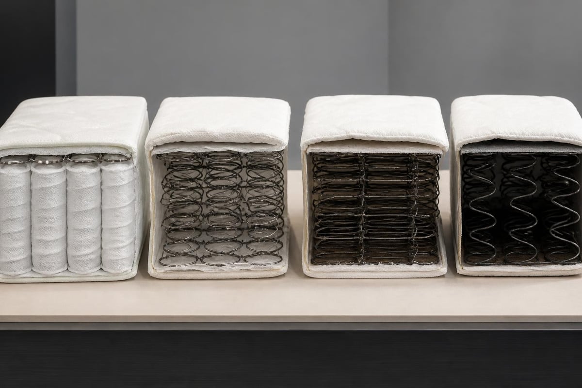 Mattress spring types comparison