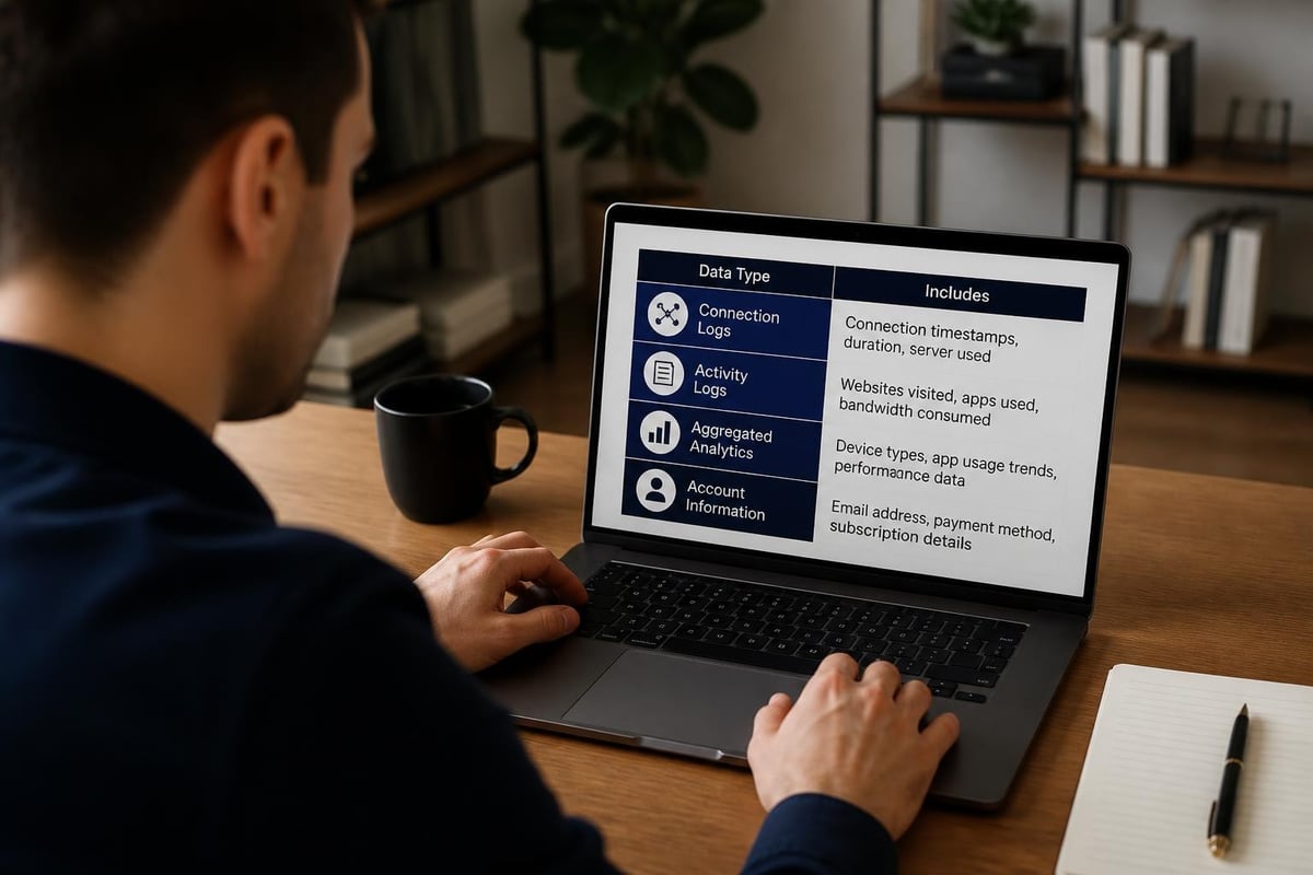 VPN logging categories