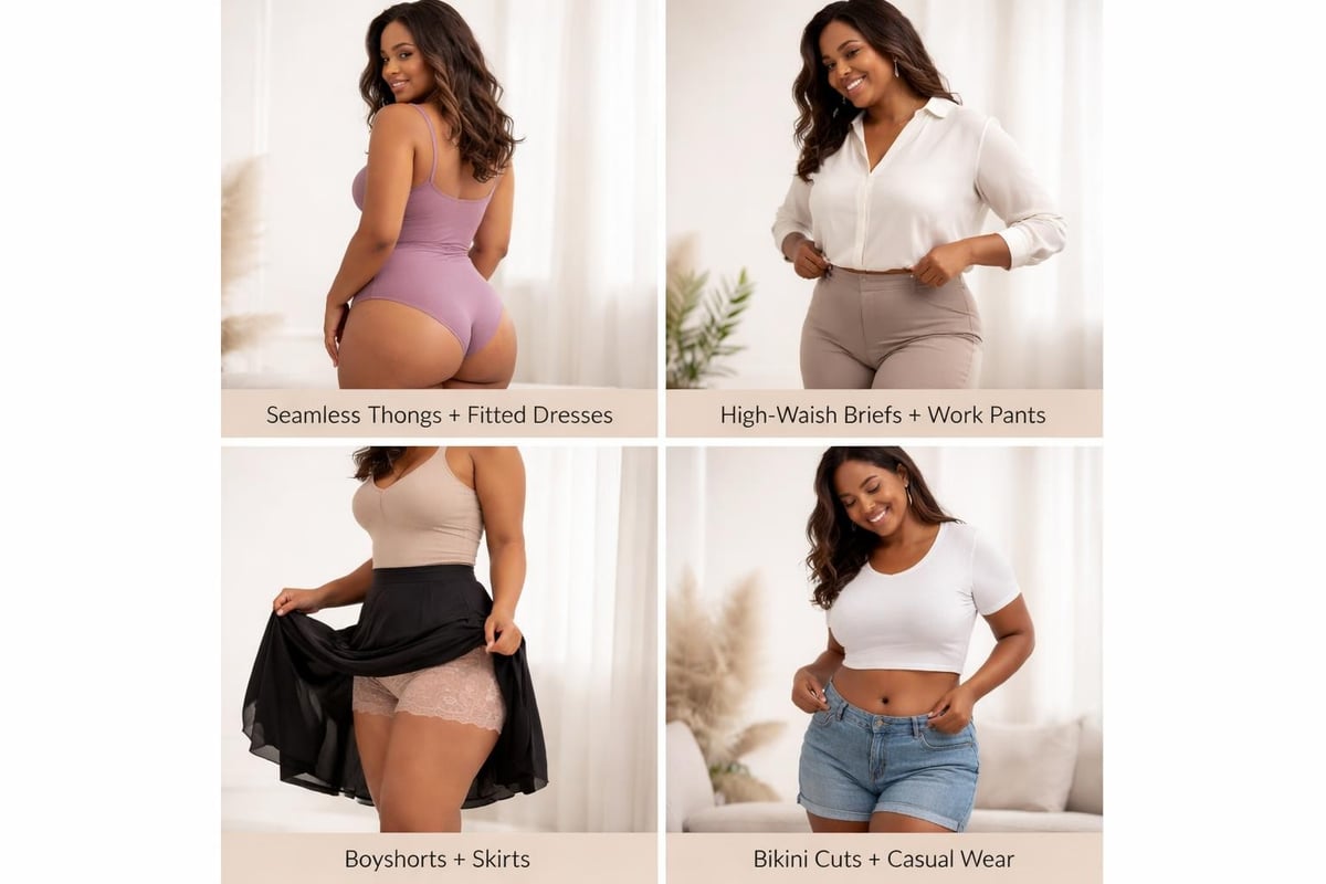 Underwear styles for different occasions