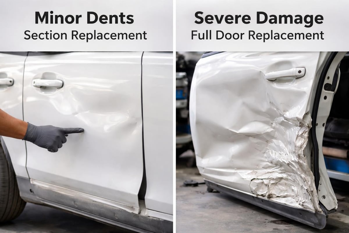 Damage assessment comparison