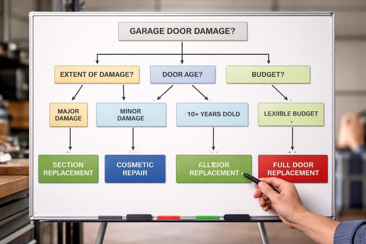 Repair decision framework
