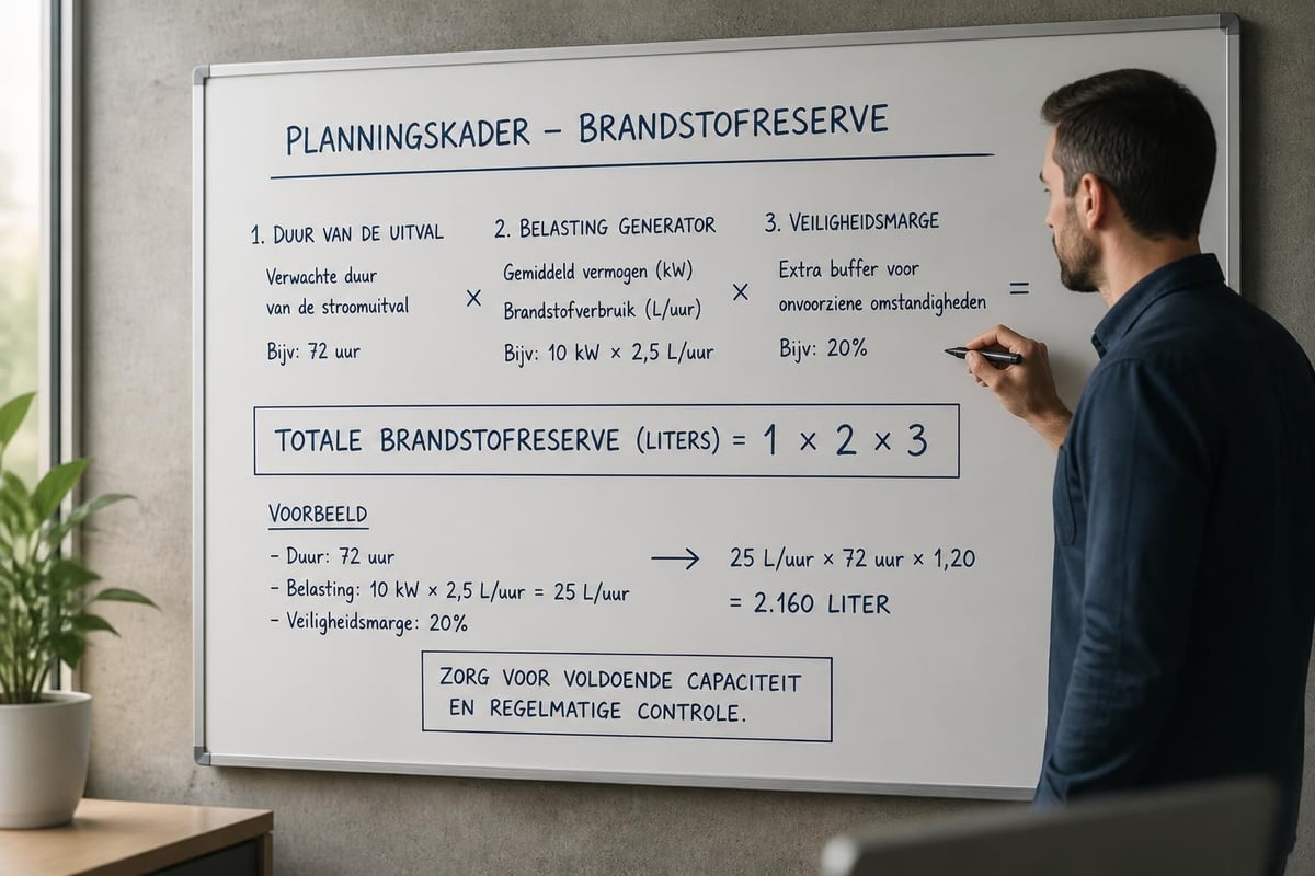 Fuel storage planning
