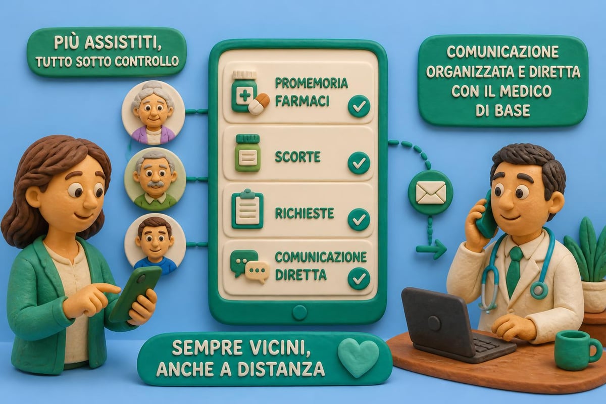 Coordinamento caregiver e MMG