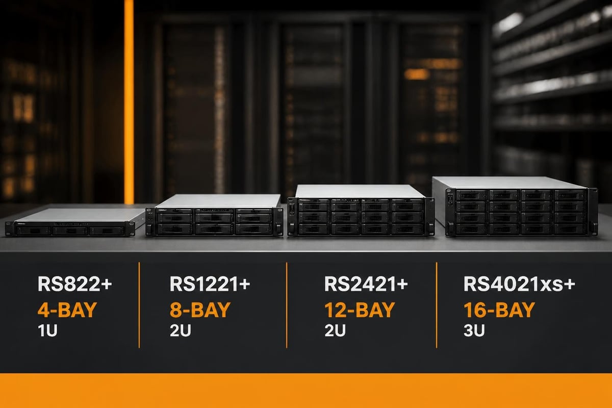 Synology RackStation models comparison