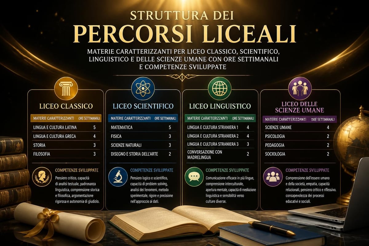 Percorsi formativi liceali