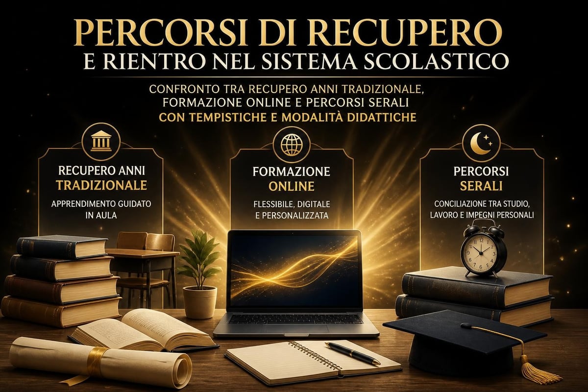 Opzioni di recupero formativo