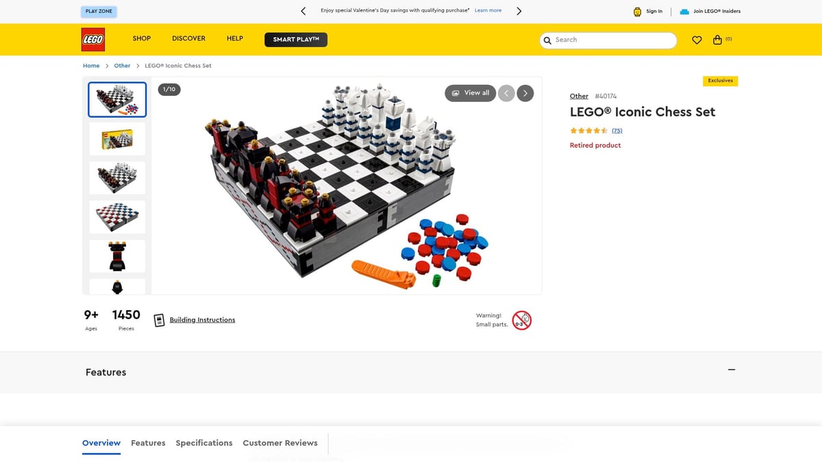 12 Cool Chess Sets That Make Every Game Unique in 2026 - LEGO Iconic Chess Set