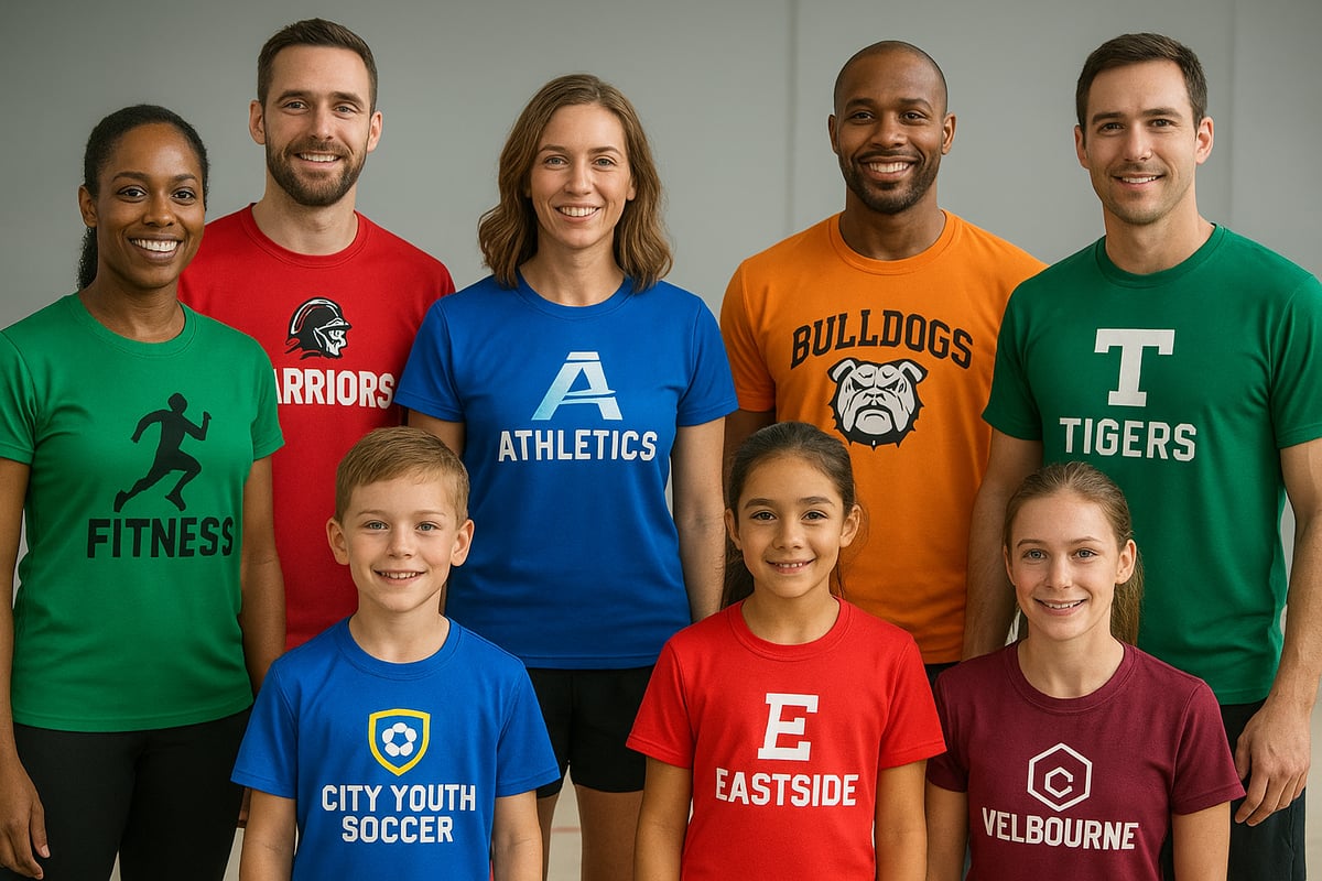 Key Design Elements for Custom Sports T-Shirts