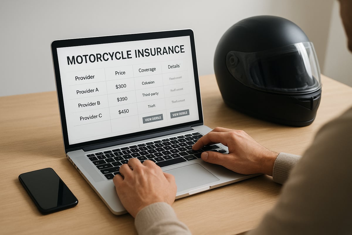Cómo Funciona un Comparador de Seguros de Moto: Paso a Paso