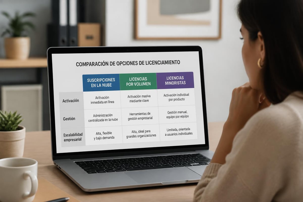 Tipos de licencias Microsoft 365
