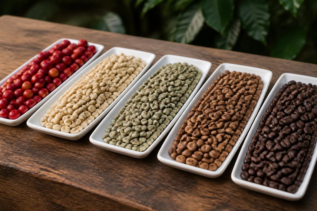 Specialty coffee flavor profiles