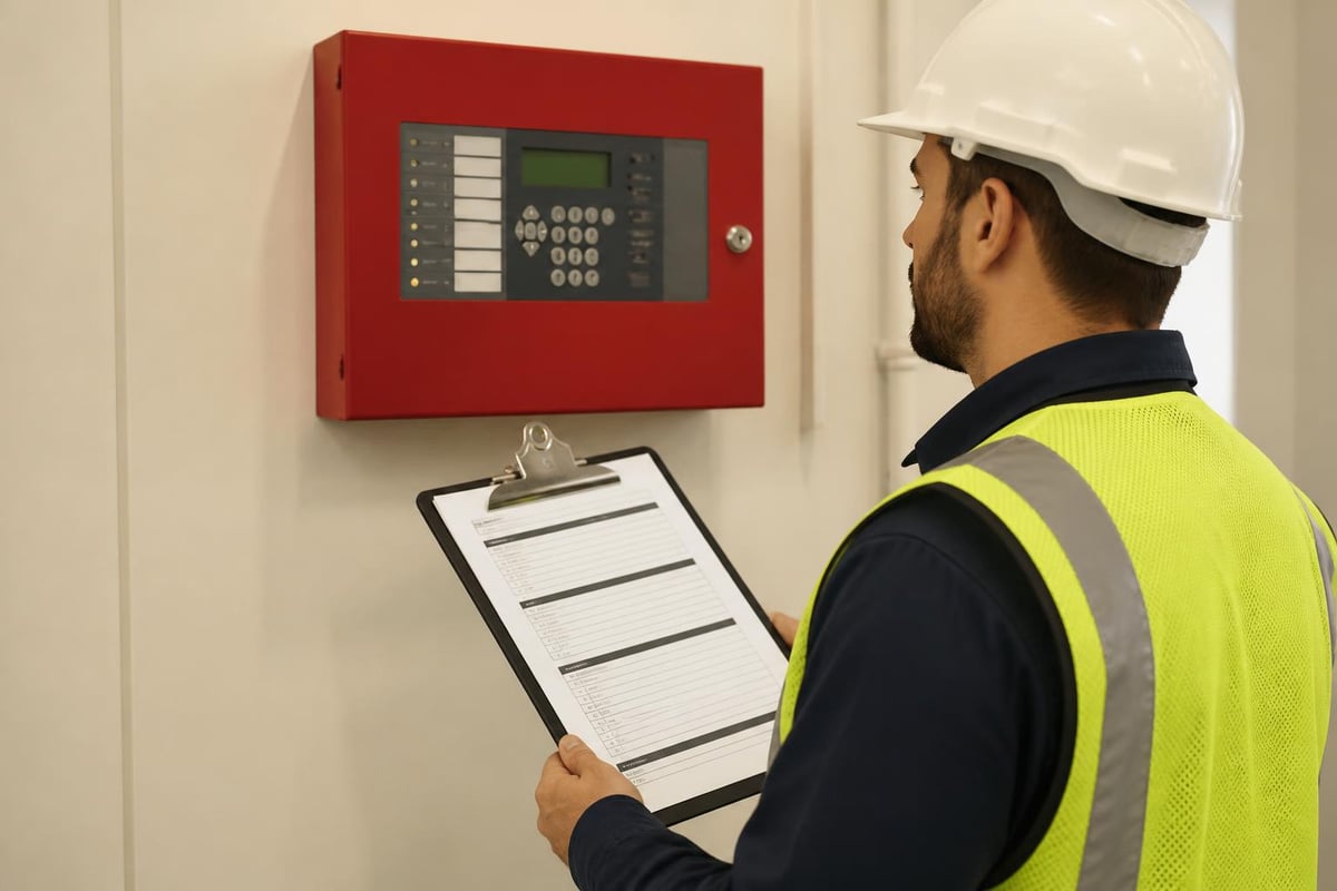 Fire alarm certificate types