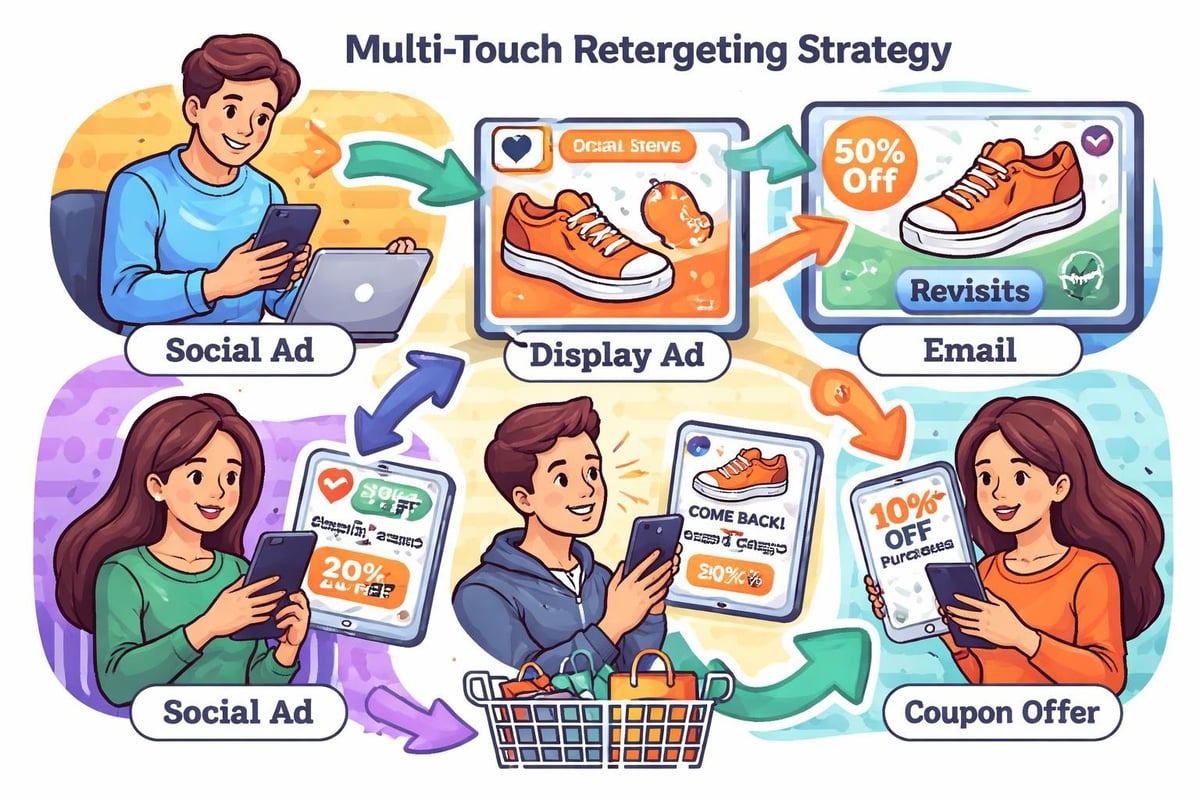 Retargeting funnel stages