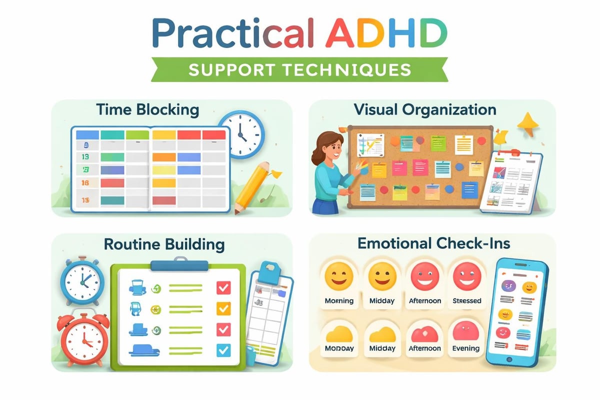 Daily ADHD management strategies