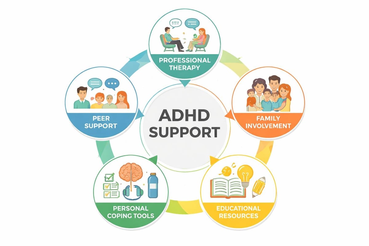Comprehensive ADHD support system