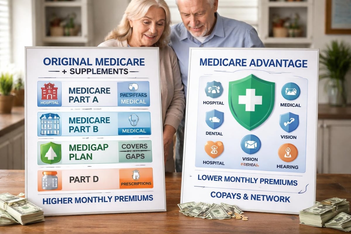 Medicare Age: When to Enroll and What You Need to Know 3 Medicare coverage options comparison