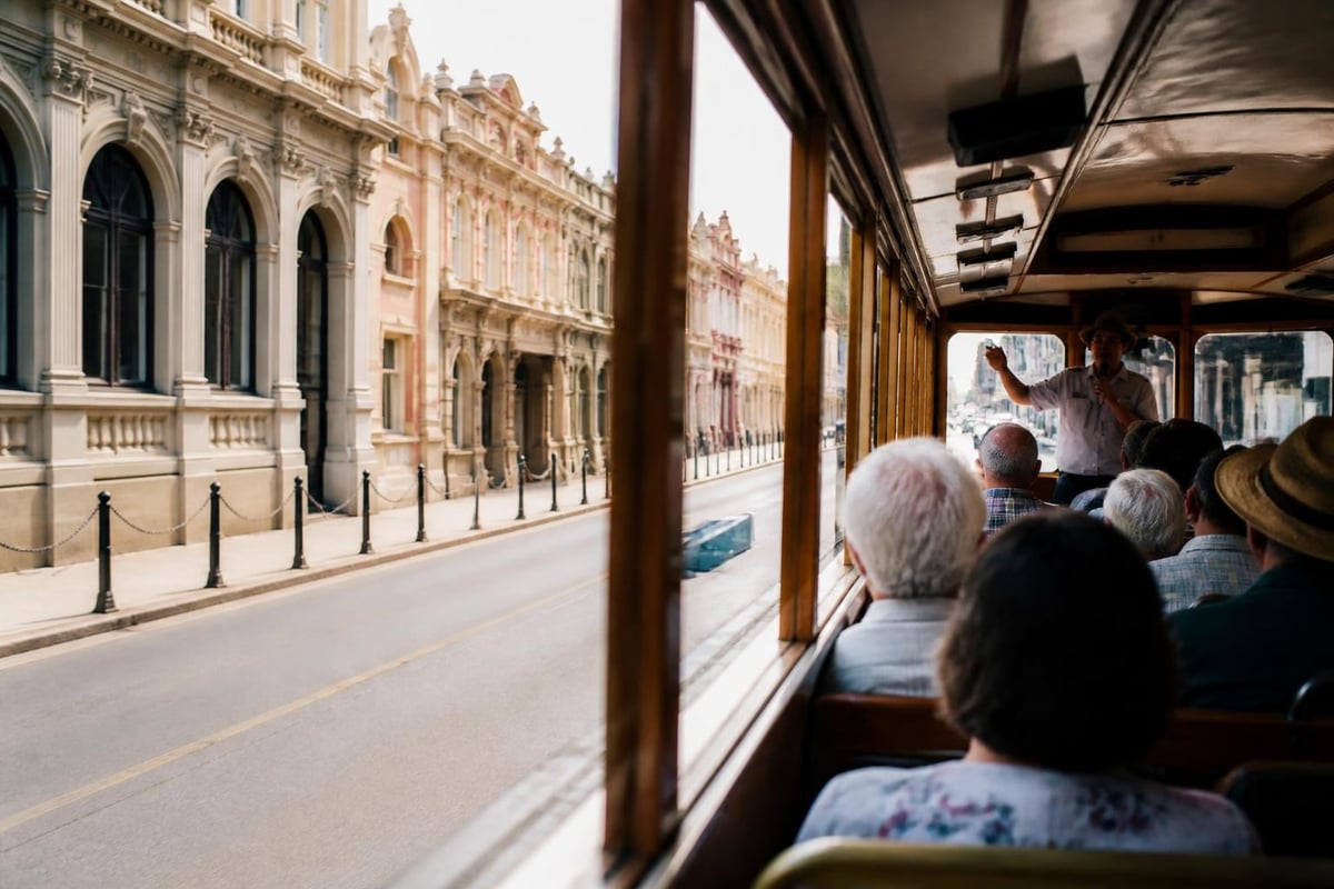 Heritage bus storytelling approach