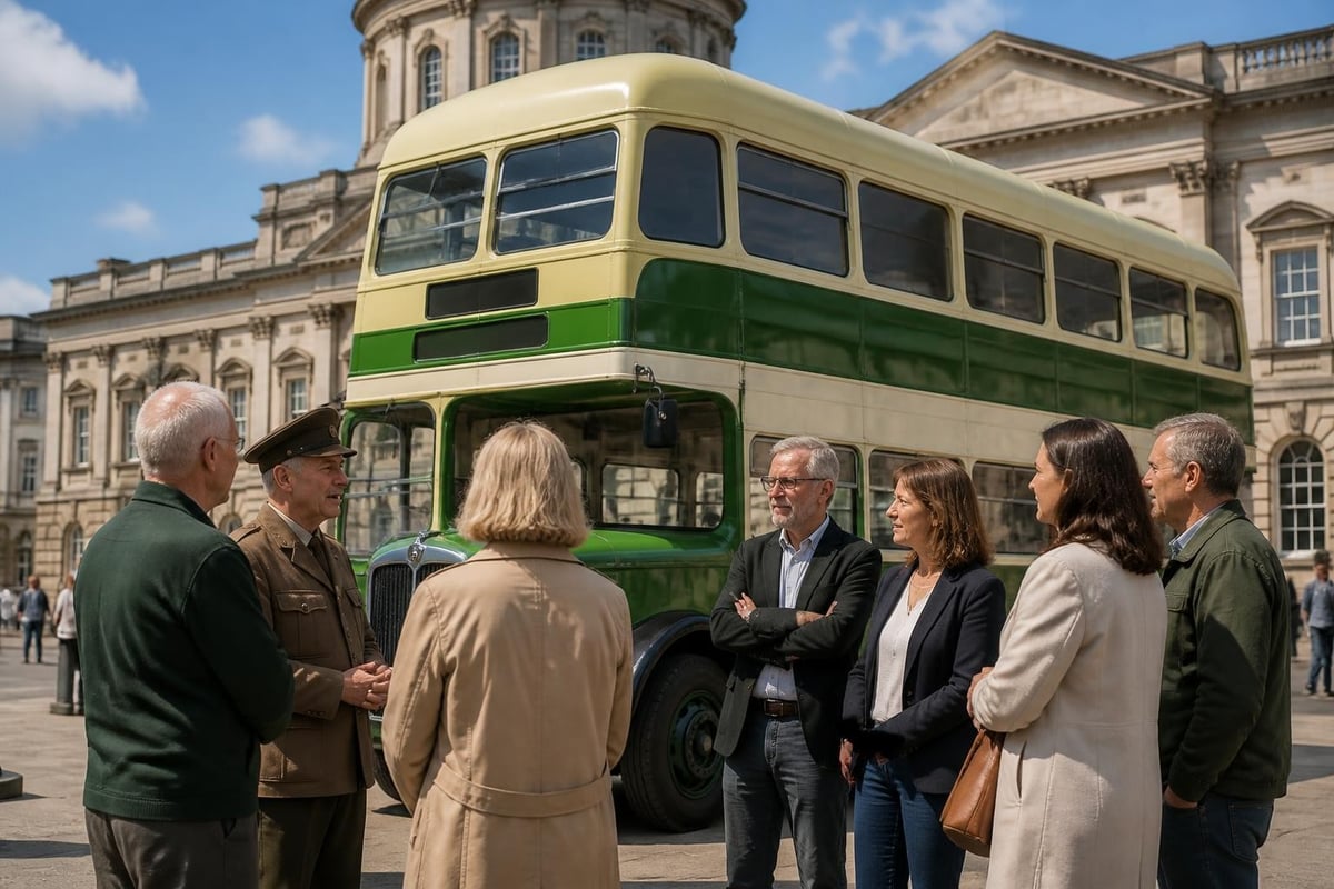 Heritage bus community partnerships