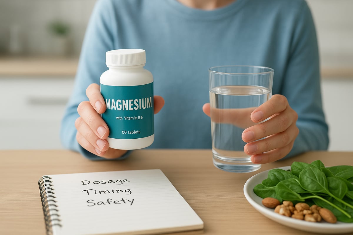 How to Safely Use Magnesium for Anxiety