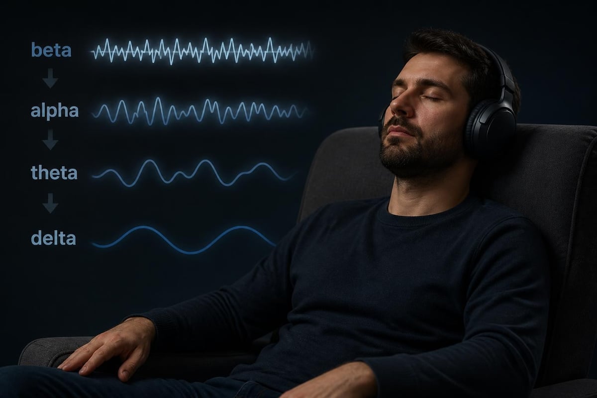 Brain wave transition stages