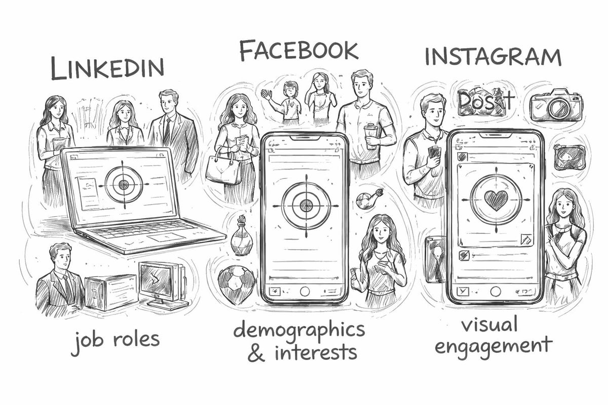 Social platform targeting