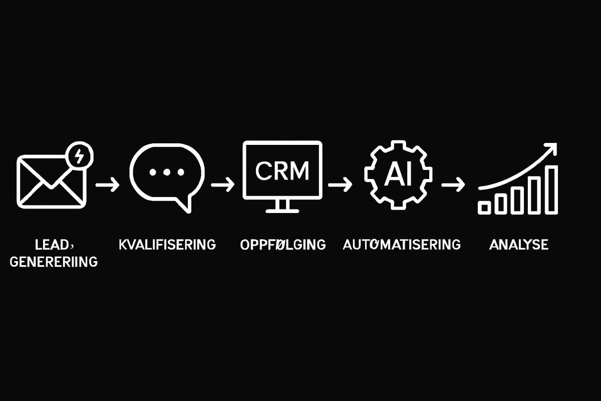 Optimaliser salgsprosessen for vekst