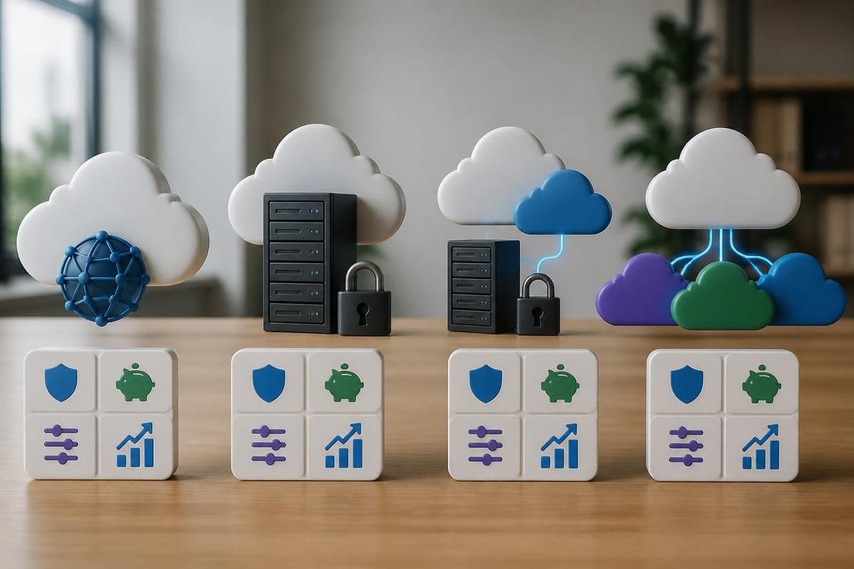 Cloud-Speicher-Modelle im Vergleich