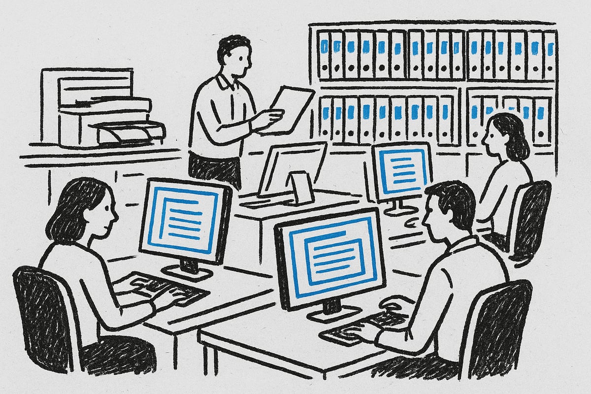 Der Digitalisierungsprozess Schritt für Schritt